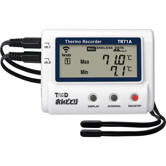 新品おんどとりTR72A温湿度測定機