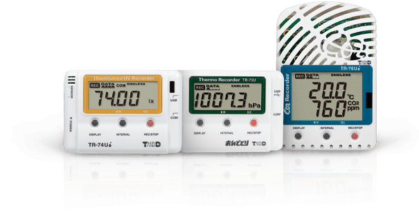 全商品オープニング価格 測定器専門の佐藤商事店Ｔ Ｄティアンドデイ CO2 温度 湿度ワイヤレスデータロガー RTR-576 おんどとり 